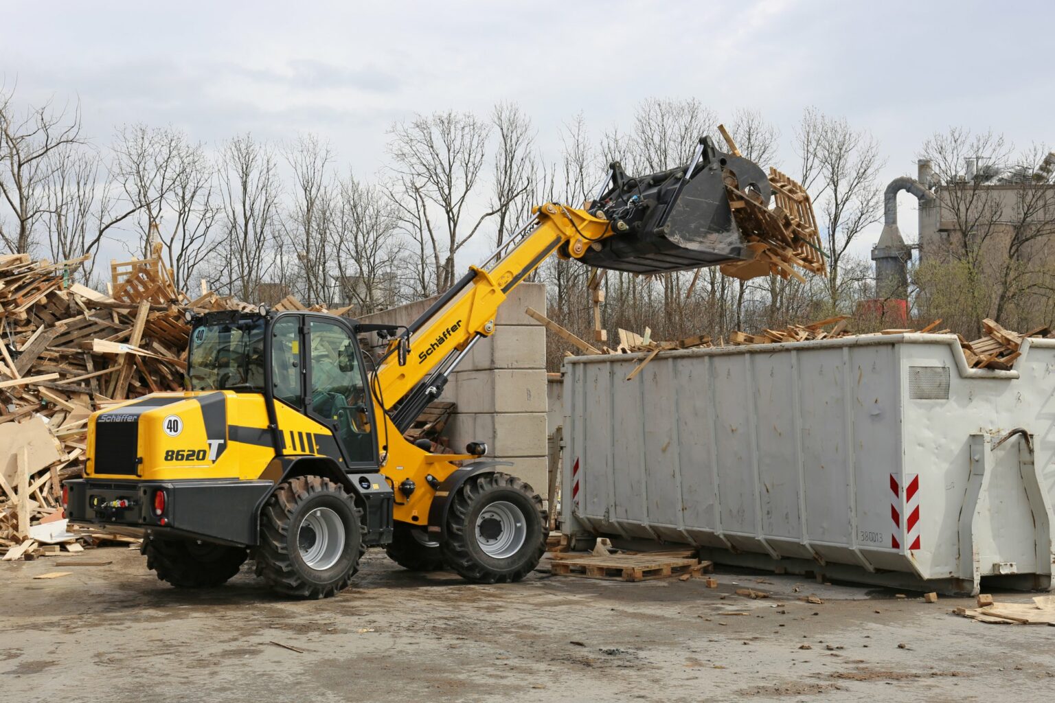 Schäffer Teleradlader 8620