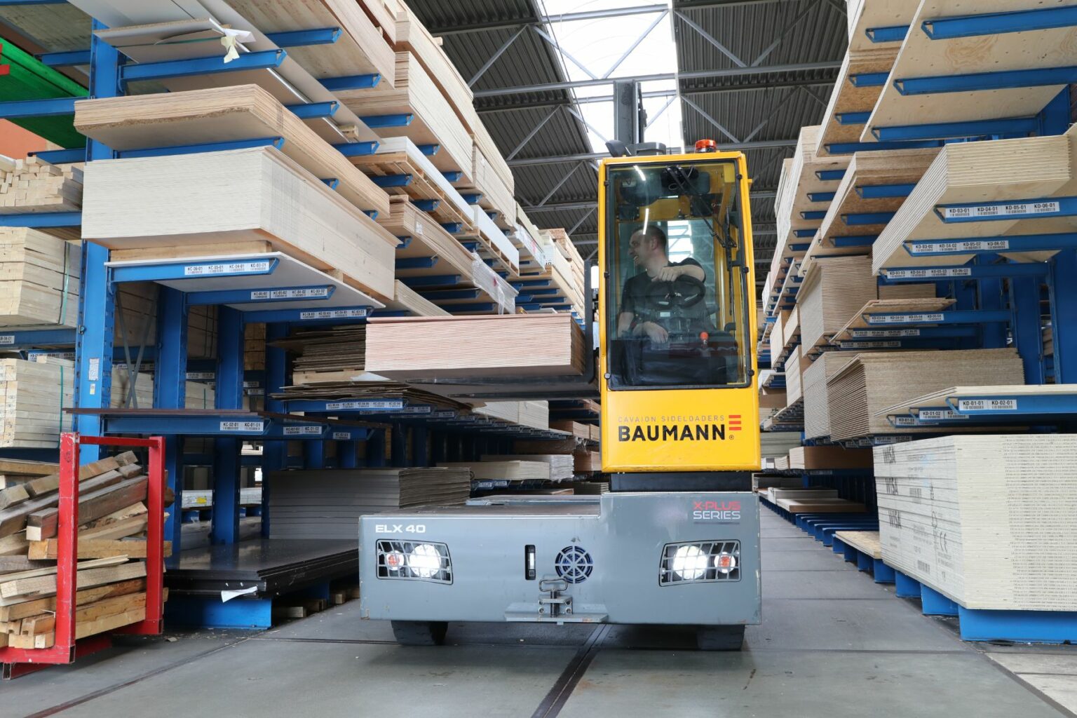 Baumann Seitenstapler ELX40a